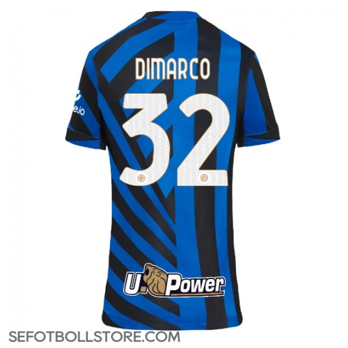 Inter Milan Federico Dimarco #32 Replika Hemmatröja Dam 2024-25 Kortärmad